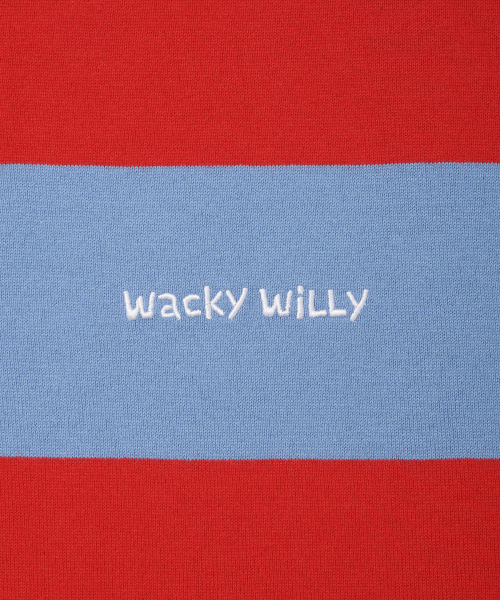 Wacky WiLLy(ワッキーウィリー)の「ストライプカラー ロングスリーブTシャツ ネイビー(ポロシャツ・レディース・その他・SMALL/MEDIUM/LARGE)」の5枚目の写真