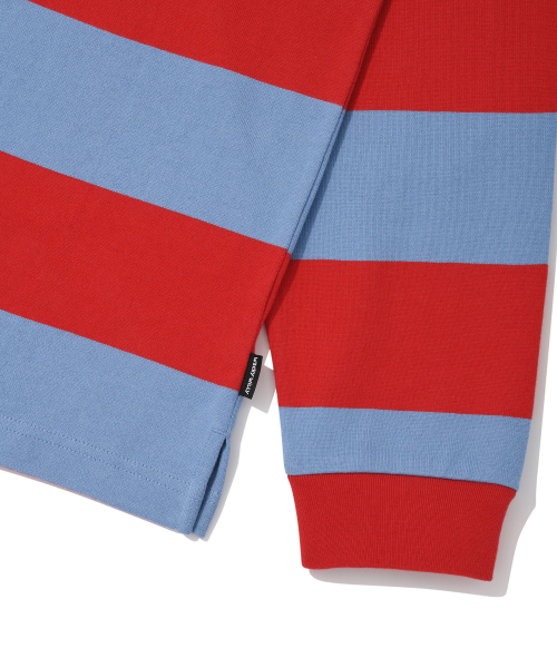 Wacky WiLLy(ワッキーウィリー)の「ストライプカラー ロングスリーブTシャツ ネイビー(ポロシャツ・レディース・その他・SMALL/MEDIUM/LARGE)」の6枚目の写真