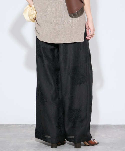 追加》シアーレースレイヤードパンツ（その他パンツ）｜JOURNAL