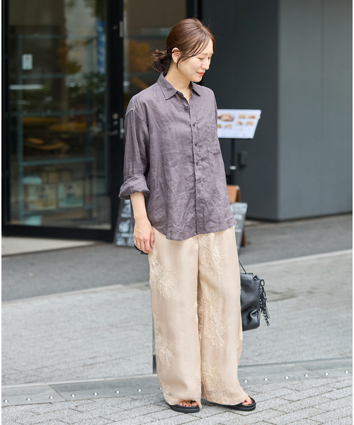 JOURNAL STANDARD(ジャーナルスタンダード)の「《追加》シアーレースレイヤードパンツ(その他パンツ・レディース・ホワイト/ブラック/ベージュ・FREE)」の12枚目の写真