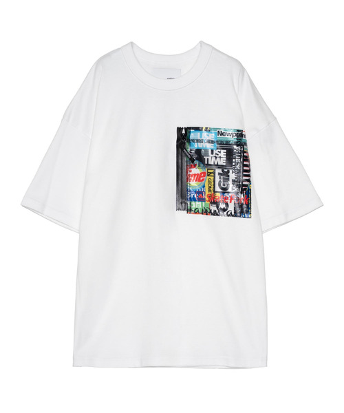 yoshiokubo（ヨシオクボ）の「yoshiokubo ヨシオクボ / MULTI-LOGO FILM PK S/S T マルチロゴフィルムプリントTシャツ / YKS26112（Tシャツ/カットソー・メンズ・ブラック/ホワイト・3/2/1）」の11枚目の写真