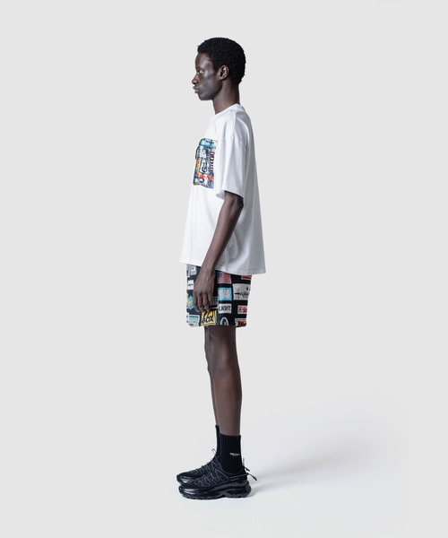 yoshiokubo（ヨシオクボ）の「yoshiokubo ヨシオクボ / MULTI-LOGO FILM PK S/S T マルチロゴフィルムプリントTシャツ / YKS26112（Tシャツ/カットソー・メンズ・ブラック/ホワイト・3/2/1）」の6枚目の写真