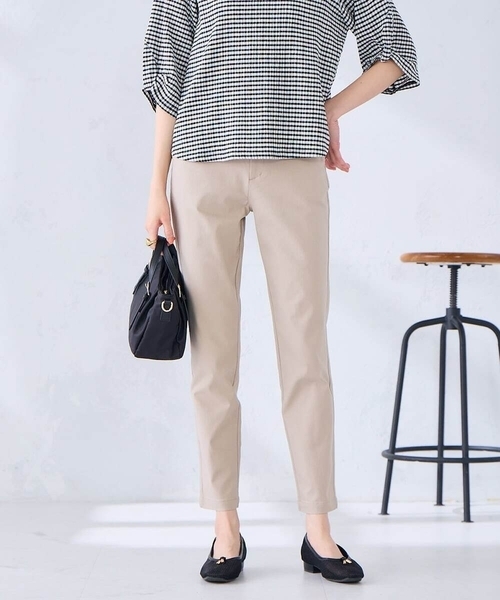 a.v.v(アーヴェヴェ)の「ハイパーストレッチスリムパンツ(その他パンツ・レディース・チャコールグレー/ブラック/ネイビー/ベージュ・34/42/38/36/40)」の3枚目の写真