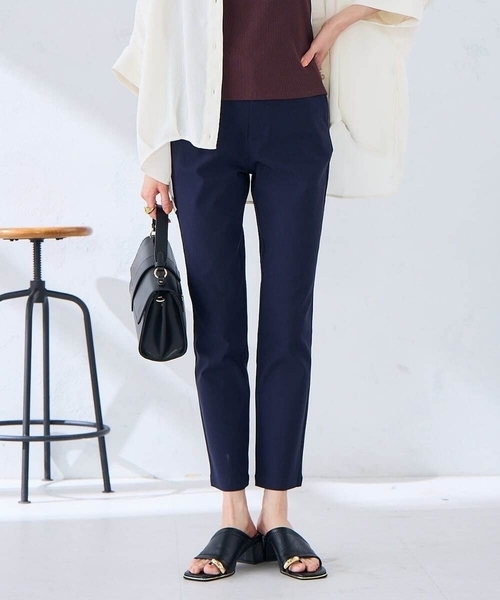 a.v.v(アーヴェヴェ)の「ハイパーストレッチスリムパンツ(その他パンツ・レディース・チャコールグレー/ブラック/ネイビー/ベージュ・34/42/38/36/40)」の4枚目の写真