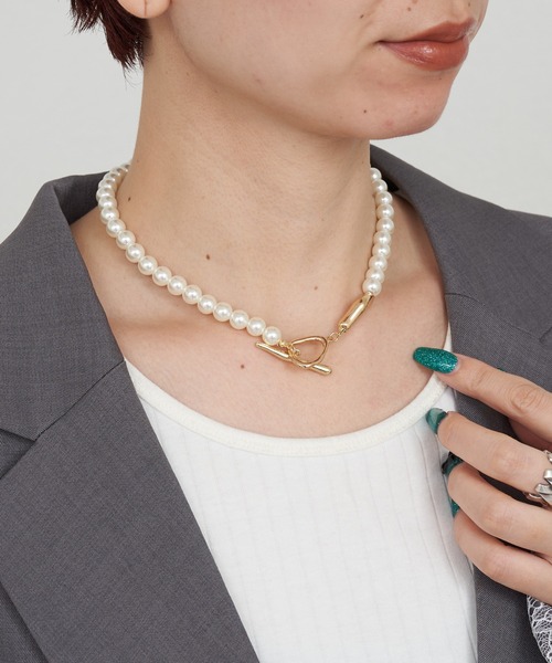 CIAOPANIC TYPY（チャオパニックティピー）の「【オケージョン対応可能】ilパールマンテルネックレス（ネックレス・レディース・シルバー/ゴールド・ONE SIZE）」の10枚目の写真