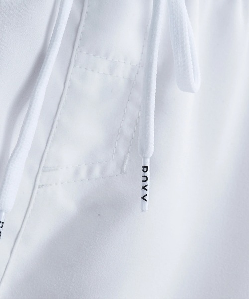 ROXY(ロキシー)の「【ROXY/ロキシー】 MORNING CALM 水陸両用 ウエストゴム サーフトランクス・ボードショーツ(水着)(水着・レディース・ホワイト・LARGE/MEDIUM/SMALL)」の5枚目の写真