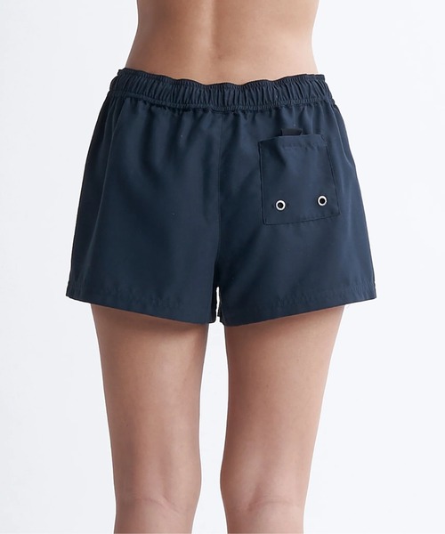 ROXY(ロキシー)の「【ROXY/ロキシー】 MORNING CALM 水陸両用 ウエストゴム サーフトランクス・ボードショーツ(水着)(水着・レディース・ホワイト・LARGE/MEDIUM/SMALL)」の2枚目の写真