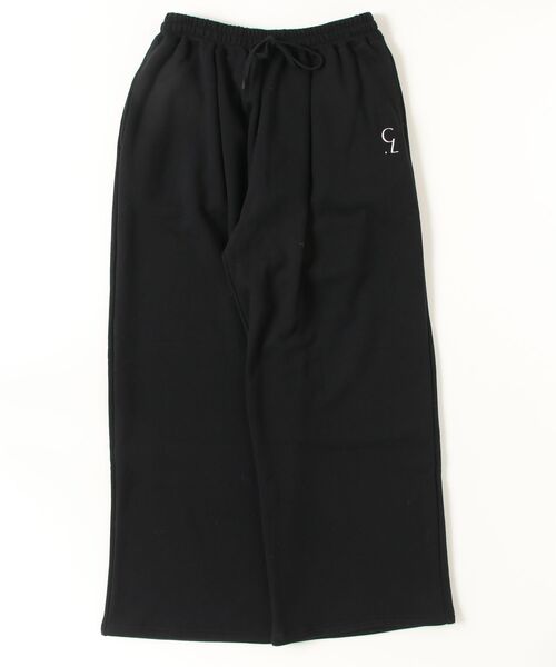 LOGO SWEAT TUCK WIDE PANTS（その他パンツ）｜CLANE（クラネ）の