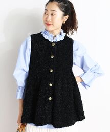 le.coeur blanc | TORRAZZO DONNA別注バタフライヤーンベスト(ベスト)