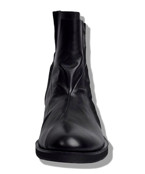 NO ID.(ノーアイディ)の「mko13388-レイヤードヒールブーツ(858208-407F)(ブーツ・メンズ・ブラック・44/42/40)」の15枚目の写真