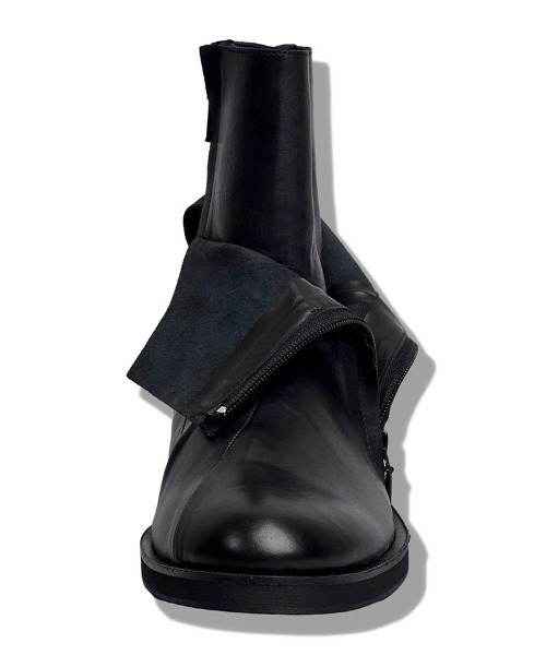 NO ID.(ノーアイディ)の「mko13388-レイヤードヒールブーツ(858208-407F)(ブーツ・メンズ・ブラック・44/42/40)」の16枚目の写真