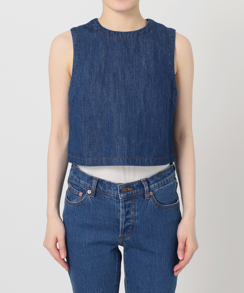 EDIT. FOR LULU（エディットフォールル）の「【ROLLA'S/ローラス】SHELL TOP BLUE SMOKE（シャツ/ブラウス・レディース・ブルー系その他・FREE）」の8枚目の写真