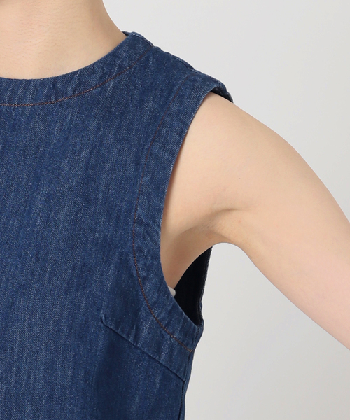 EDIT. FOR LULU（エディットフォールル）の「【ROLLA'S/ローラス】SHELL TOP BLUE SMOKE（シャツ/ブラウス・レディース・ブルー系その他・FREE）」の12枚目の写真