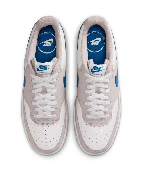 NIKE(ナイキ)の「ナイキ コート ビジョン LOW メンズシューズ / Nike Court Vision Low Men's Shoes IM0459-103 Sail(スニーカー・メンズ・クリーム・25.5/25/24.5/24/27.5/27/26.5/26/30/29.5/29/28.5/28)」の6枚目の写真