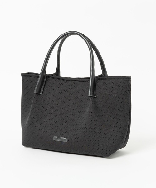 BARNYARDSTORM（バンヤードストーム）の「BARNYARDSTORM / パンチングビックトート（トートバッグ・レディース・ライトグレー/ホワイト系その他/ブラック・FREE）」の21枚目の写真