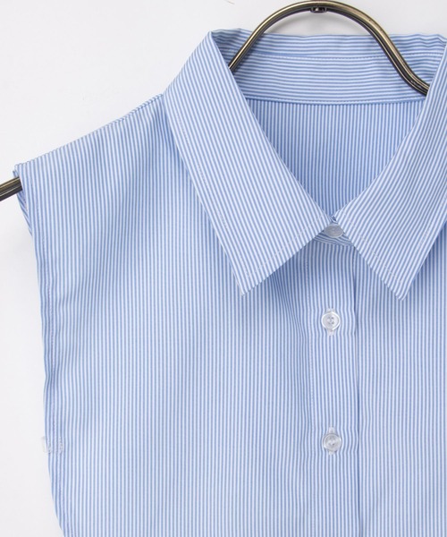 Honeys（ハニーズ）の「付け衿・レギュラーカラー（付け襟・レディース・ホワイト/ブラック/ブルー系その他3/ブルー・FREE）」の17枚目の写真