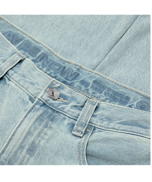 AAPE BY A BATHING APE（エーエイプバイアベイシングエイプ）の「AAPE NOW DENIM PANTS（デニムパンツ・メンズ・ライトブルー/ブルー・SMALL/X-LARGE/MEDIUM/LARGE）」の4枚目の写真