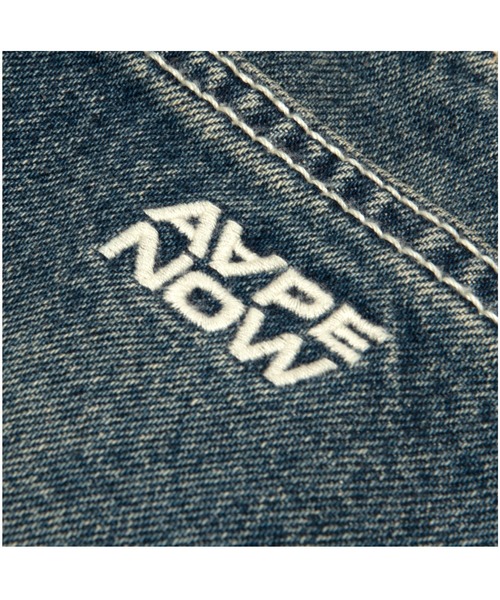 AAPE BY A BATHING APE（エーエイプバイアベイシングエイプ）の「AAPE NOW DENIM PANTS（デニムパンツ・メンズ・ライトブルー/ブルー・SMALL/X-LARGE/MEDIUM/LARGE）」の10枚目の写真