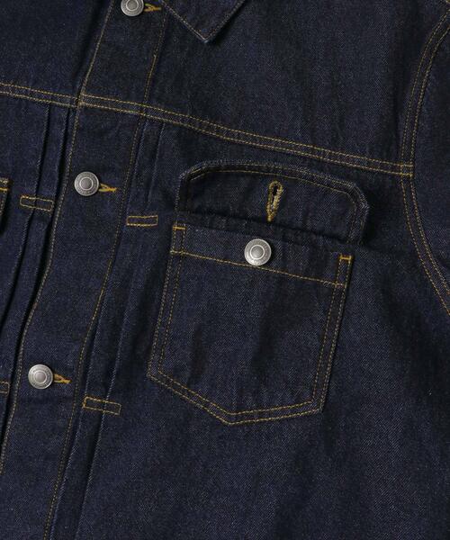 ITEMS URBANRESEARCH(アイテムズ アーバンリサーチ)の「DENIM JACKET TYPE 2nd(デニムジャケット・メンズ・ブラック/インディゴブルー/ブルー・MEDIUM/LARGE)」の17枚目の写真