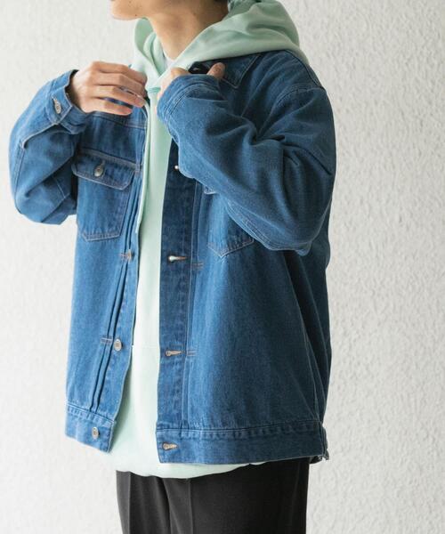 ITEMS URBANRESEARCH（アイテムズ アーバンリサーチ）の「DENIM JACKET TYPE 2nd（デニムジャケット・メンズ・ブラック・MEDIUM）」の13枚目の写真