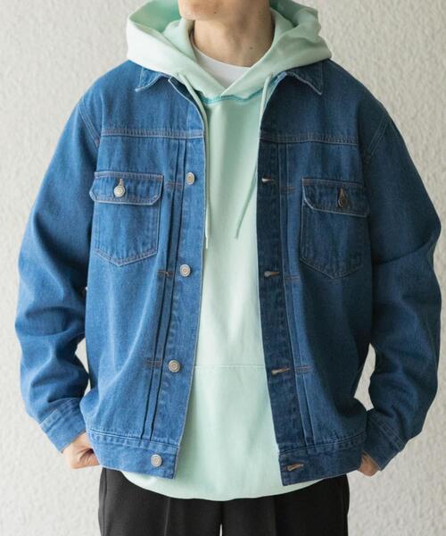 ITEMS URBANRESEARCH（アイテムズ アーバンリサーチ）の「DENIM JACKET TYPE 2nd（デニムジャケット・メンズ・ブラック・MEDIUM）」の14枚目の写真
