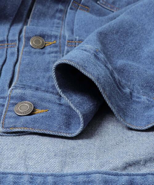 ITEMS URBANRESEARCH（アイテムズ アーバンリサーチ）の「DENIM JACKET TYPE 2nd（デニムジャケット・メンズ・ブラック・MEDIUM）」の11枚目の写真