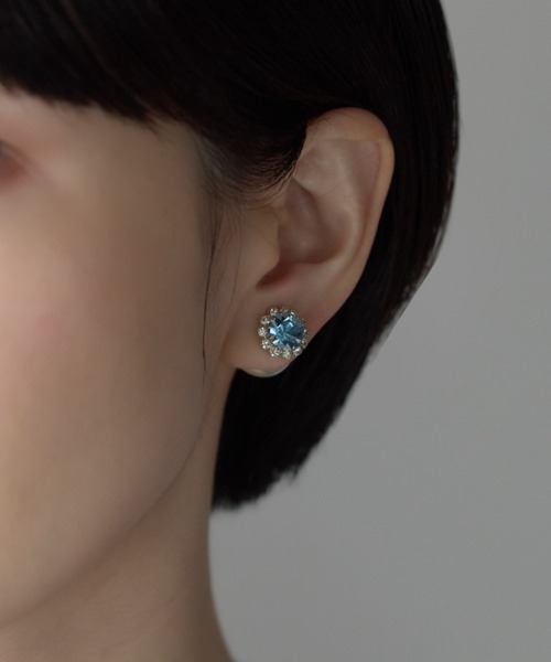 ciite'(シーテ)の「ビジューパールピアス(両耳用)(ピアス(両耳用)・レディース・ブラック/ブルー/パープル/レッド/グリーン・FREE)」の20枚目の写真