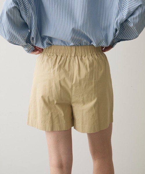 full/fill.（フルフィル）の「cotton half pants / コットンハーフパンツ（その他パンツ・レディース・ブラウン/ベージュ・FREE）」の15枚目の写真
