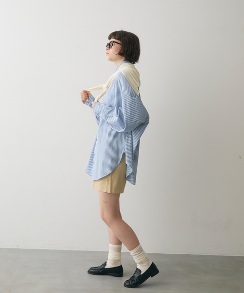 full/fill.（フルフィル）の「cotton half pants / コットンハーフパンツ（その他パンツ・レディース・ブラウン/ベージュ・FREE）」の18枚目の写真