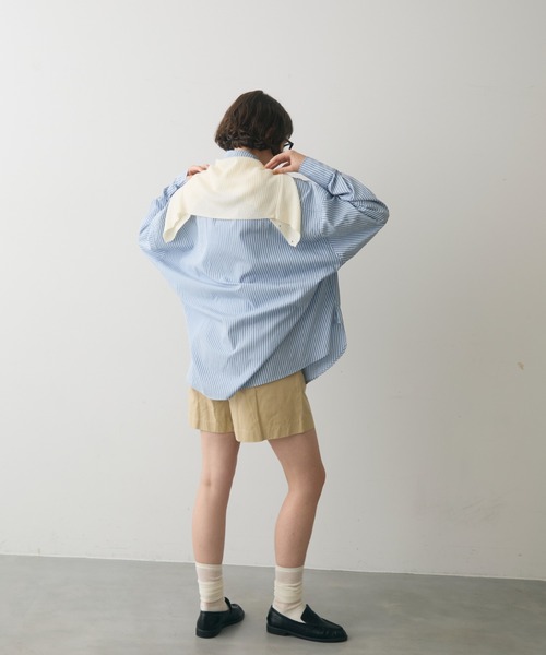 full/fill.（フルフィル）の「cotton half pants / コットンハーフパンツ（その他パンツ・レディース・ブラウン/ベージュ・FREE）」の19枚目の写真