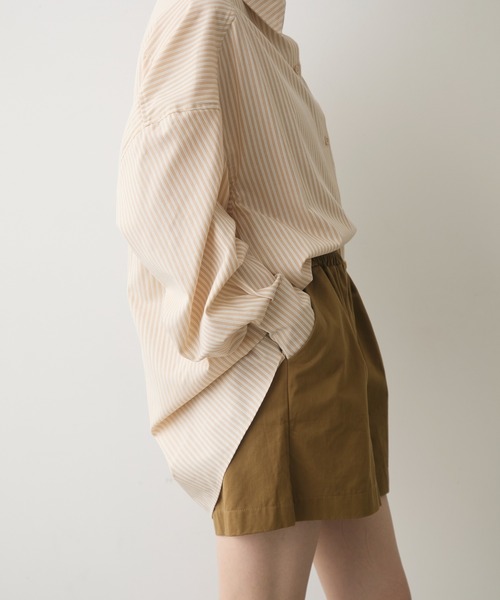 full/fill.（フルフィル）の「cotton half pants / コットンハーフパンツ（その他パンツ・レディース・ブラウン/ベージュ・FREE）」の22枚目の写真