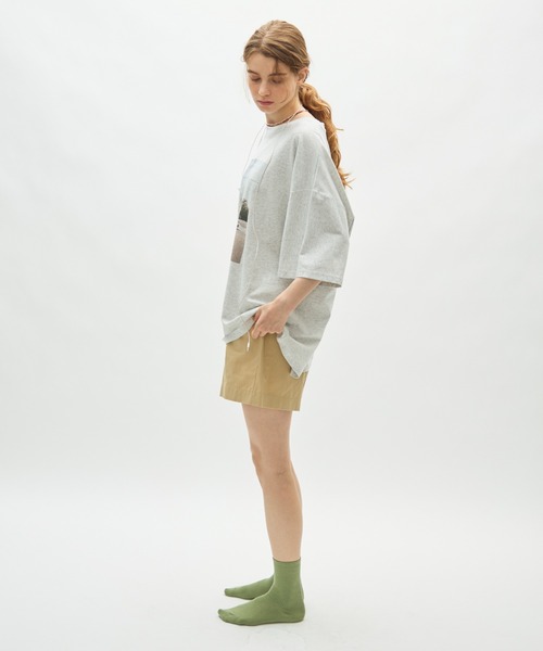 full/fill.（フルフィル）の「cotton half pants / コットンハーフパンツ（その他パンツ・レディース・ブラウン/ベージュ・FREE）」の5枚目の写真