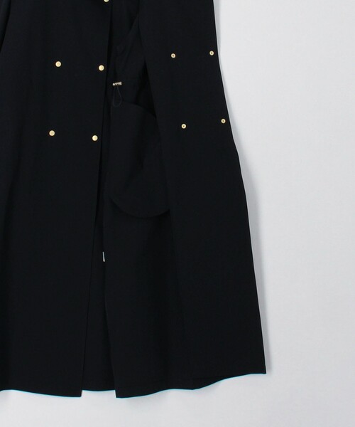 MICO COULIER(ミコクリエ)の「撥水スタンドカラーロングコート(その他アウター・レディース・ネイビー/キャメル・38)」の7枚目の写真