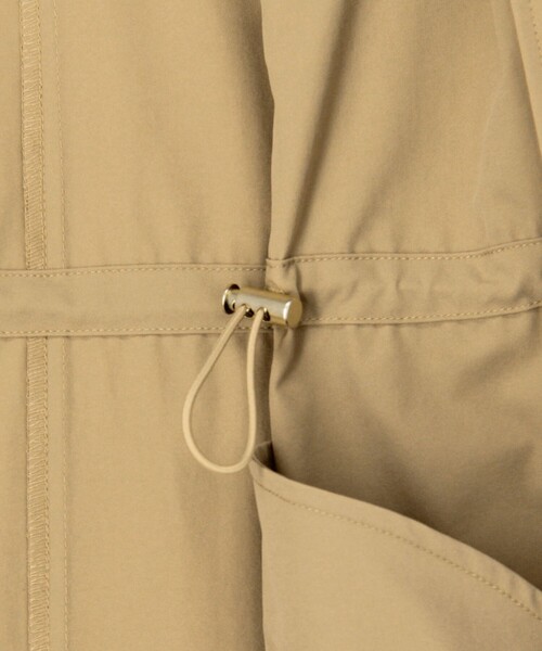 MICO COULIER(ミコクリエ)の「撥水スタンドカラーロングコート(その他アウター・レディース・ネイビー/キャメル・38)」の15枚目の写真