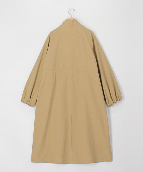 MICO COULIER(ミコクリエ)の「撥水スタンドカラーロングコート(その他アウター・レディース・ネイビー/キャメル・38)」の16枚目の写真