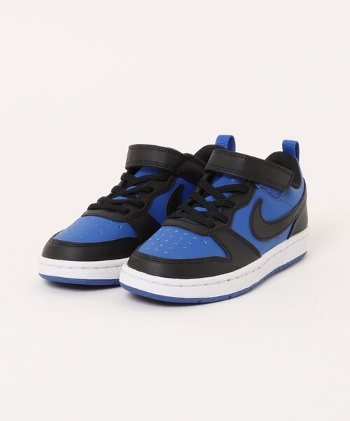 NIKE(ナイキ)の「【NIKE】ナイキ COURT BOROUGH LOW RECRAFT PS(コートボローLOW リクラフト PS)HM6298(スニーカー・キッズ・ブルー系その他・20.0cm/21.0cm/22.0cm/19.0cm)」の1枚目の写真