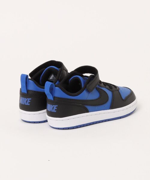 NIKE(ナイキ)の「【NIKE】ナイキ COURT BOROUGH LOW RECRAFT PS(コートボローLOW リクラフト PS)HM6298(スニーカー・キッズ・ブルー系その他・20.0cm/21.0cm/22.0cm/19.0cm)」の2枚目の写真