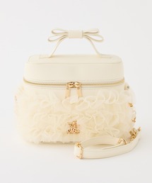 one after another NICE CLAUP | 24時間限定受注！2/16(月)13時まで！【tulle collection】チュールフリルバニティーバッグ(ショルダーバッグ)