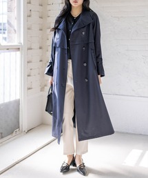 CLEAR BASIC（クリアベーシック）の「スタンドネックトレンチコート［大人 オフィスカジュアル 着回し力抜群］≪新作≫（トレンチコート）」