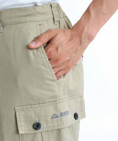 REEF(リーフ)の「REEF CARGO SHORTS ショートパンツ 【2026年春夏モデル】/リーフウエストゴムカーゴショートパンツ(その他パンツ・メンズ・ベージュ/ブラック・X-LARGE/LARGE/MEDIUM/SMALL)」の8枚目の写真