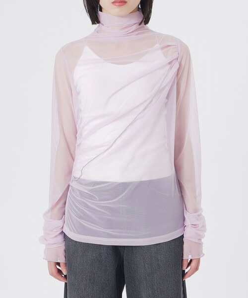 LOVELESS（ラブレス）の「シアープルオーバー（Tシャツ/カットソー・レディース・ピンク系その他2/ブルー系その他7/オフホワイト・36）」の11枚目の写真