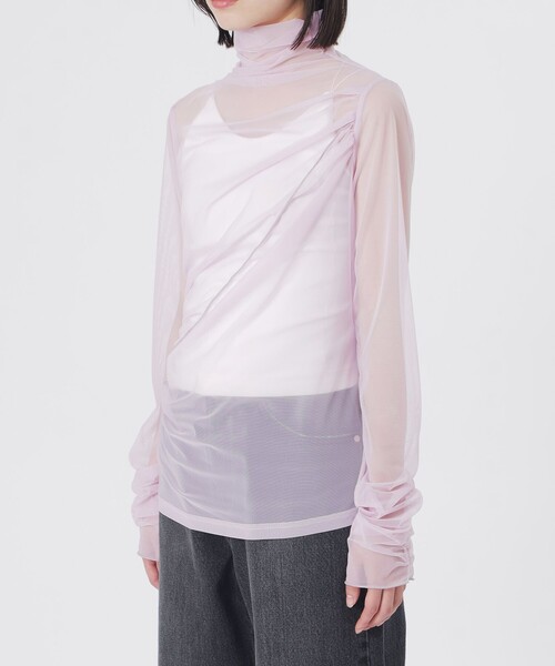 LOVELESS（ラブレス）の「シアープルオーバー（Tシャツ/カットソー・レディース・ピンク系その他2/ブルー系その他7/オフホワイト・36）」の12枚目の写真