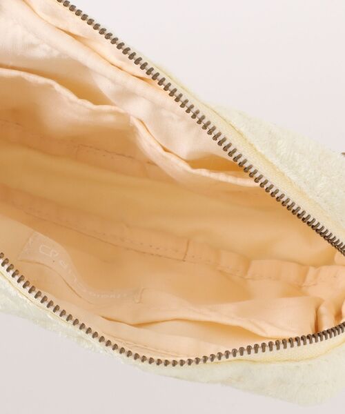 studio CLIP（スタディオクリップ）の「ﾋﾞｰｽﾞｼｼｭｳﾒｲｸﾎﾟｰﾁ（その他雑貨・レディース・ベージュ/ブルー・FREE）」の5枚目の写真