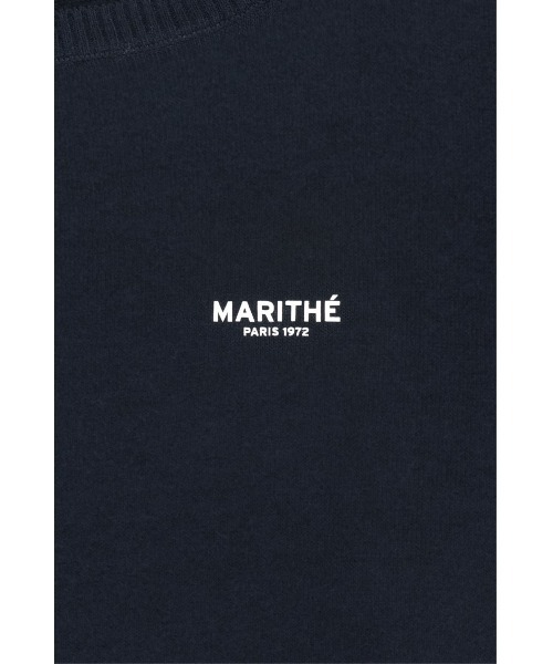 MARITHE + FRANCOIS GIRBAUD(マリテフランソワジルボー)の「W BOAT NECK KNIT PULLOVER(ニット/セーター・レディース・ライトグレー/ネイビー・MEDIUM/SMALL)」の22枚目の写真