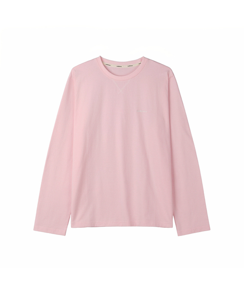 MELLOTORY(メロートリー)の「ソフトストライプTシャツ (2カラー)(Tシャツ/カットソー・レディース・ラベンダー/ピンク・FREE)」の1枚目の写真
