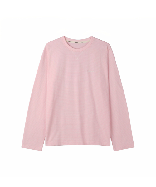 MELLOTORY(メロートリー)の「ソフトストライプTシャツ (2カラー)(Tシャツ/カットソー・レディース・ラベンダー/ピンク・FREE)」の10枚目の写真