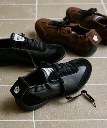 MARY QUANT | MARY QUANT × PUBLUX/マリークワント フェイクスエード ギャザー スニーカー 限定展開(スニーカー)