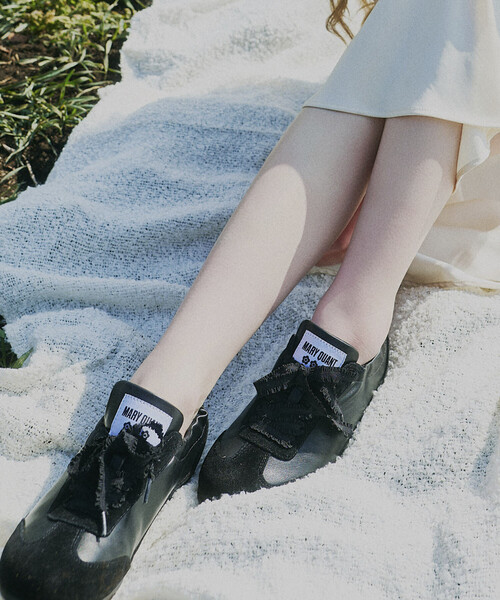 MARY QUANT(マリークワント)の「MARY QUANT × PUBLUX/マリークワント フェイクスエード ギャザー スニーカー 限定展開(スニーカー・レディース・ブラウン/ブラック・23/23.5/24/24.5)」の19枚目の写真