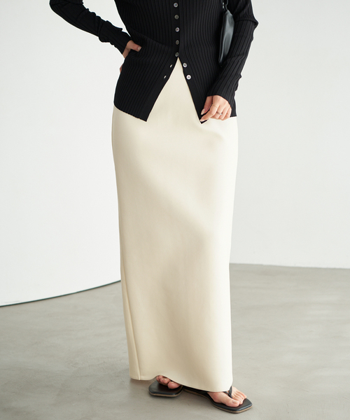 plage（プラージュ）の「《追加》air jersey tight スカート 2（スカート・レディース・ブラック/ホワイト・38/36）」の15枚目の写真