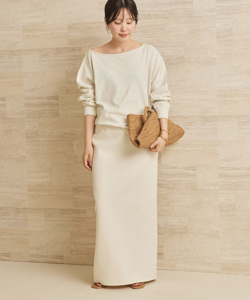 plage（プラージュ）の「《追加》air jersey tight スカート 2（スカート・レディース・ブラック/ホワイト・38/36）」の18枚目の写真